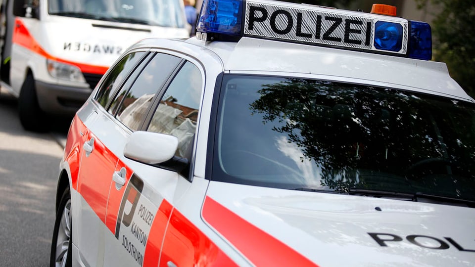 Polizeifahrzeuge der Polizei Kanton Solothurn