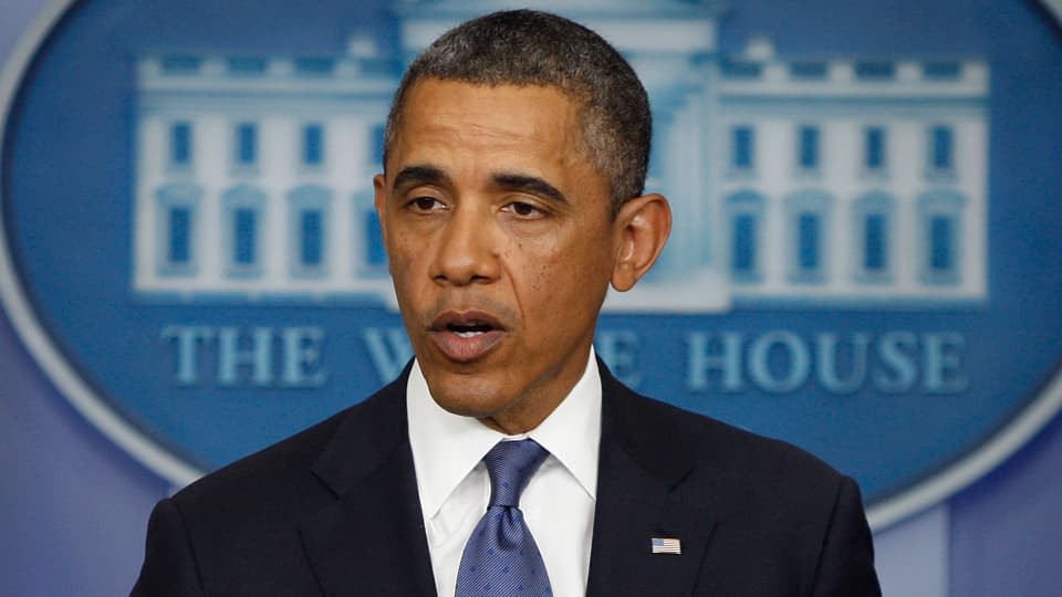 Obama hat die Waffengesetze fest im Blick. Präsident Obama