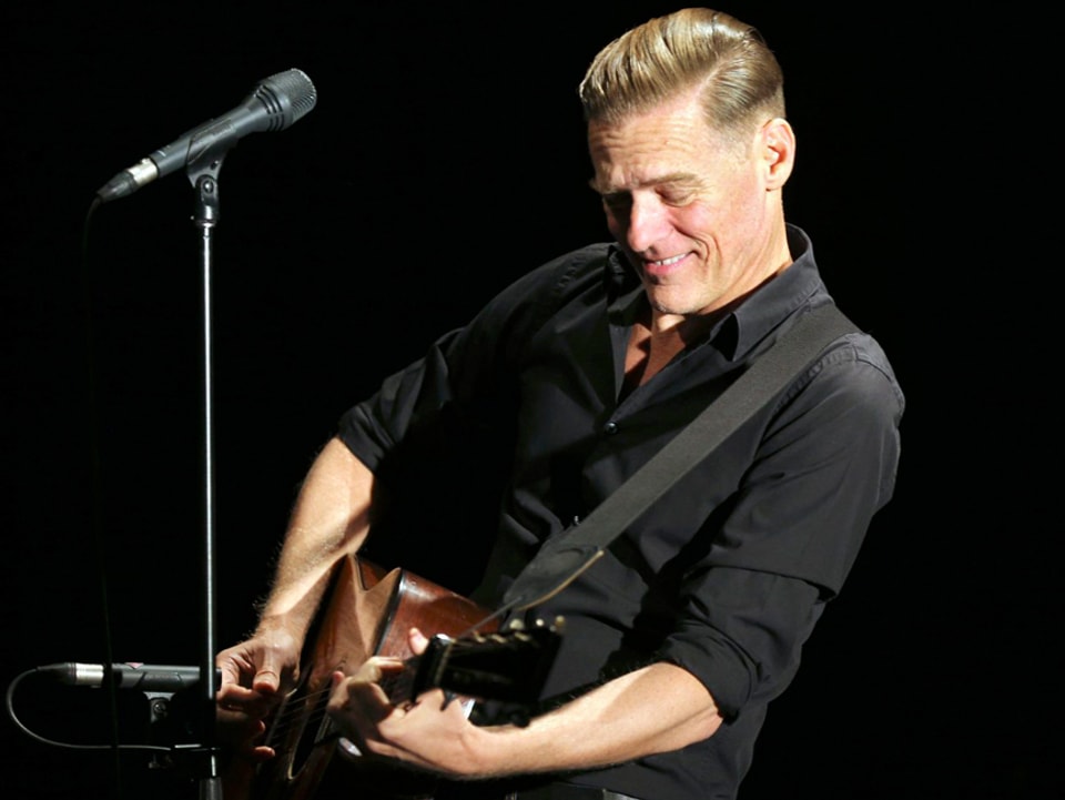 Windeln wechseln statt Gitarre spielen Bryan Adams