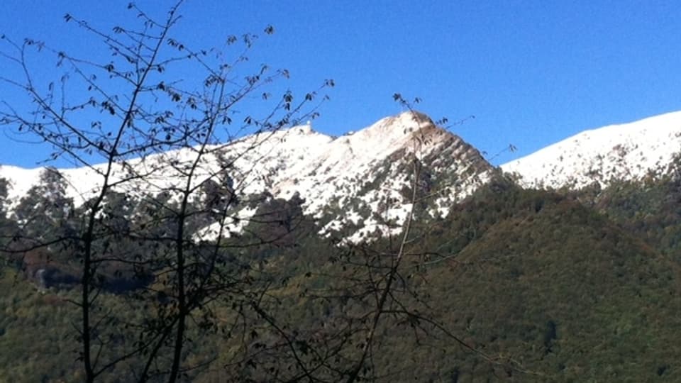Monte Lema im Schnee