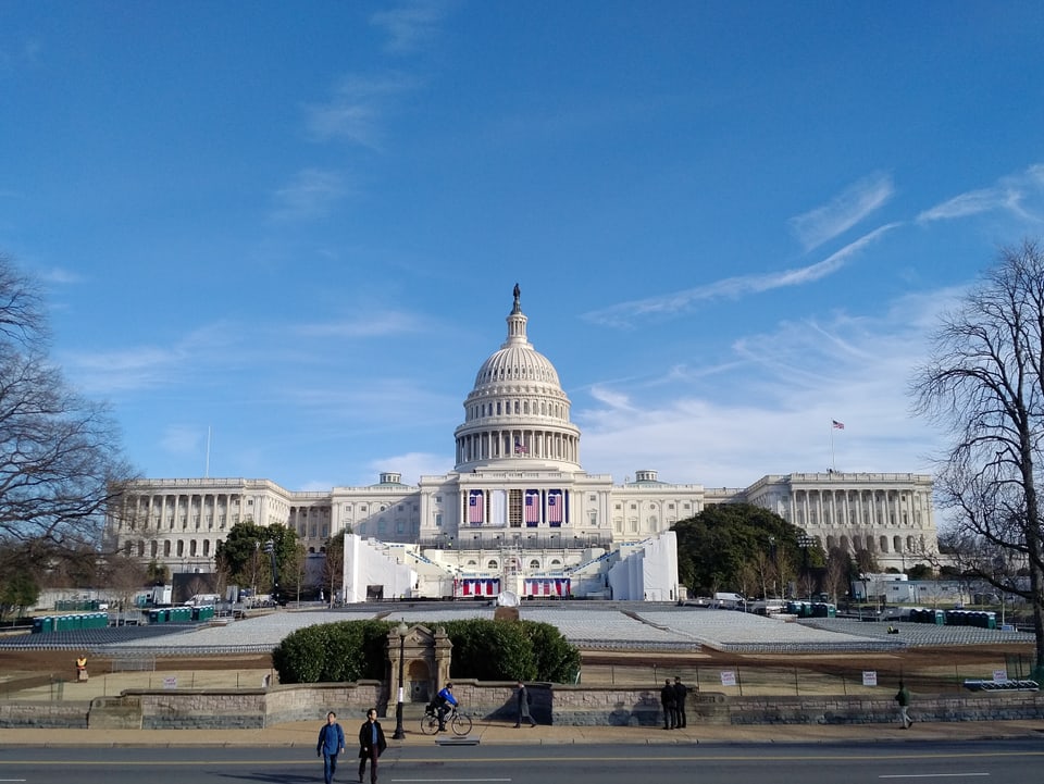 Das Capitol in Washington. 