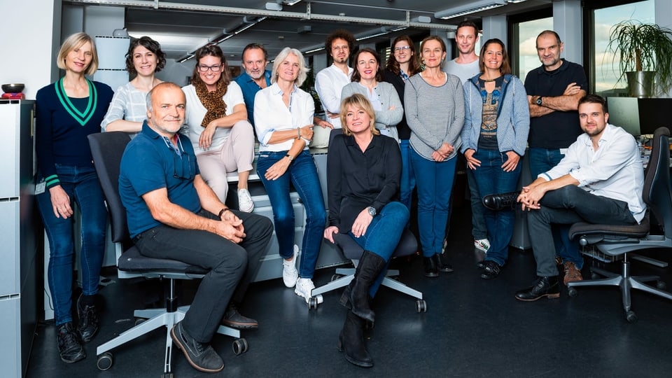 Gruppenfoto der Puls-Redaktion