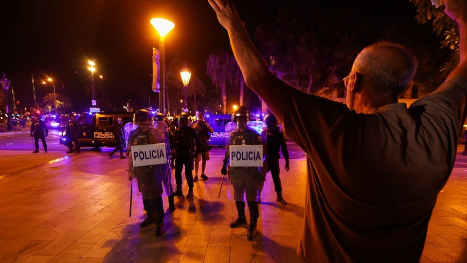 Demo gegen Massentourismus - Verletzte bei Protesten auf Mallorca