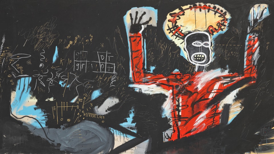 Jean-Michel Basquiat: «Profit 1», 1982. Expressives Gemälde.