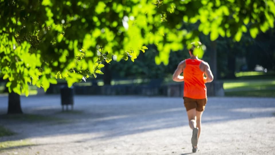 Joggerin in Park