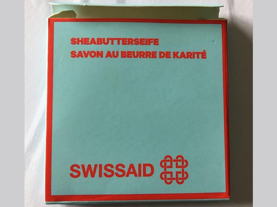 Seife in Swissaid-Verpackung