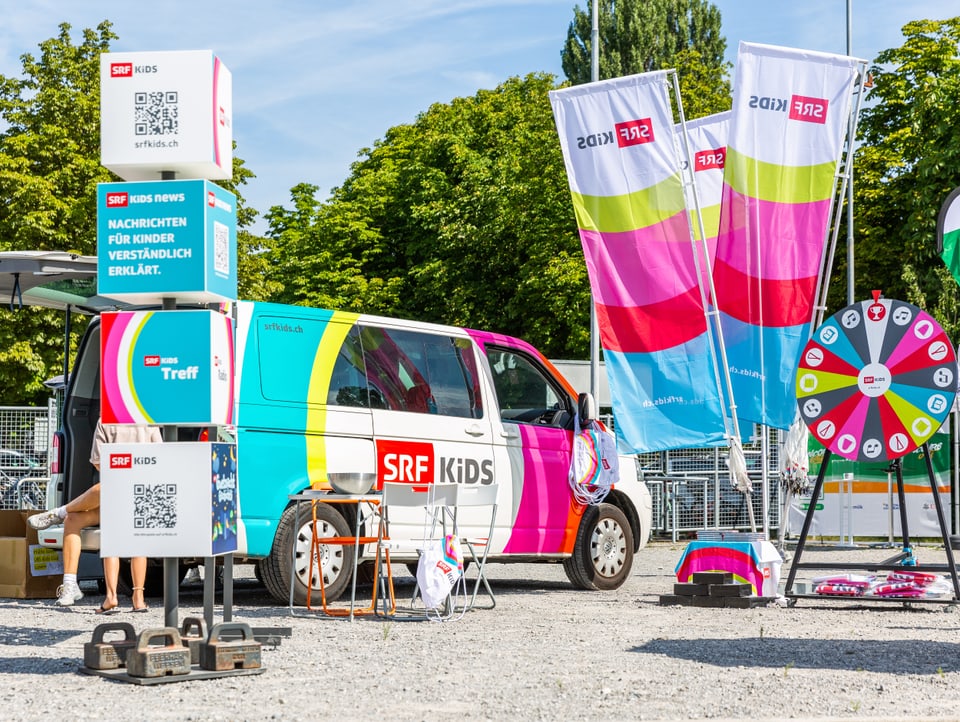 SRF Kids Stand am «UBS Kids Cup» in Thun SRF Kids Stand am «UBS Kids Cup» in Thun