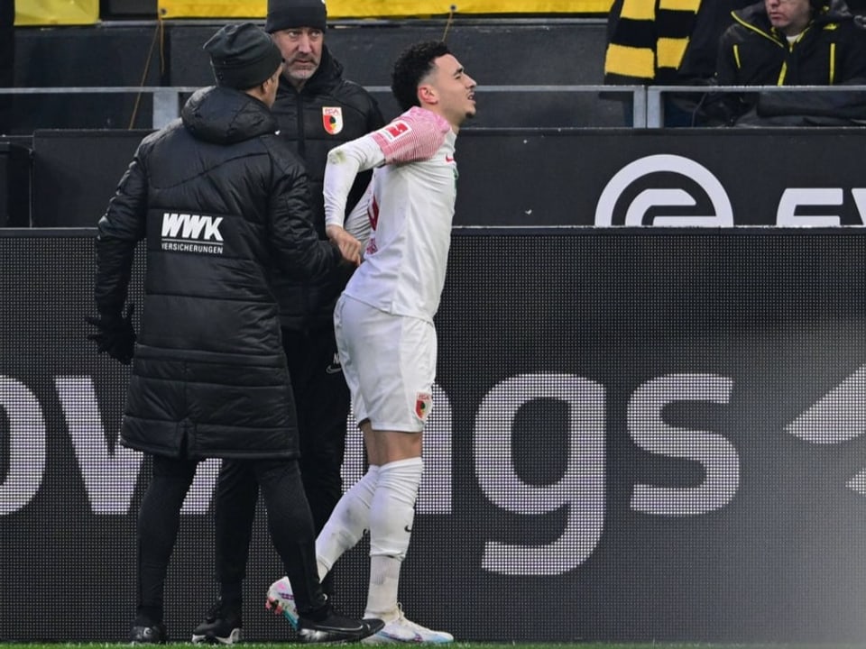 Musste gegen Dortmund vorzeitig vom Platz Ruben Vargas