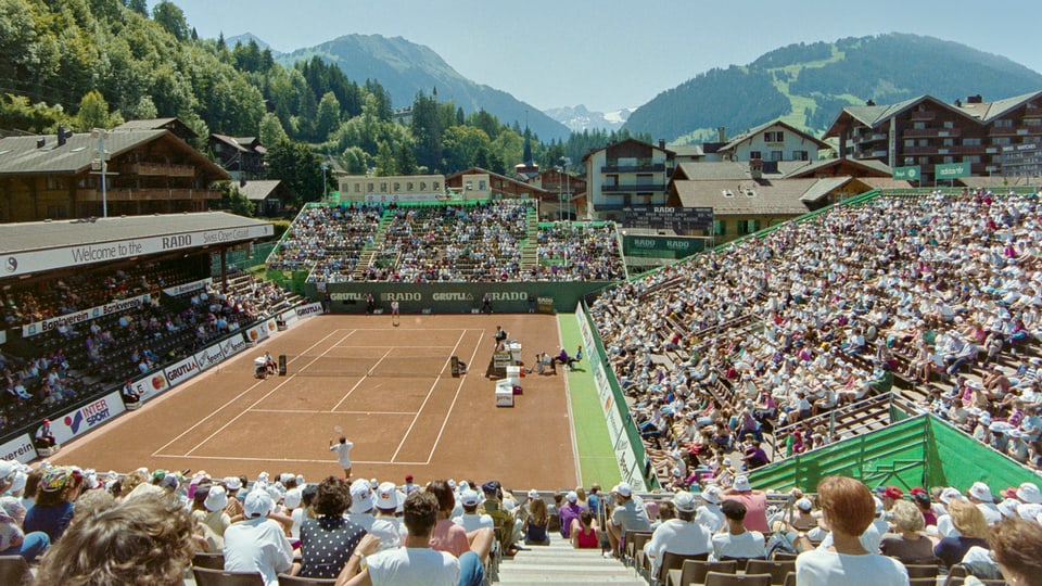 Centre Court Gstaad Swiss Open im Jahr 1993