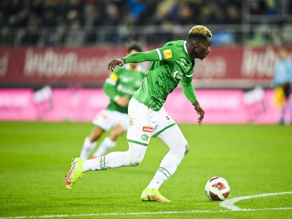 Hoffnungsträger beim FC St. Gallen Ousmane Diakité.