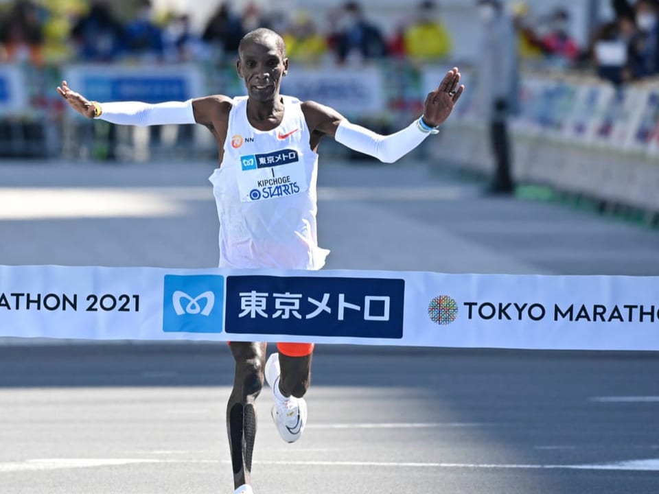 War in Tokio der Beste Eliud Kipchoge