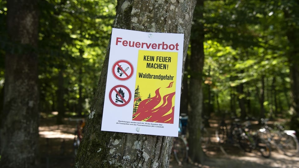 Feuermachen in Zürich ab sofort verboten
