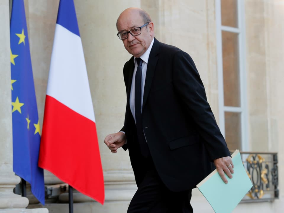Yves Le Drian wird neuer Aussenminister.