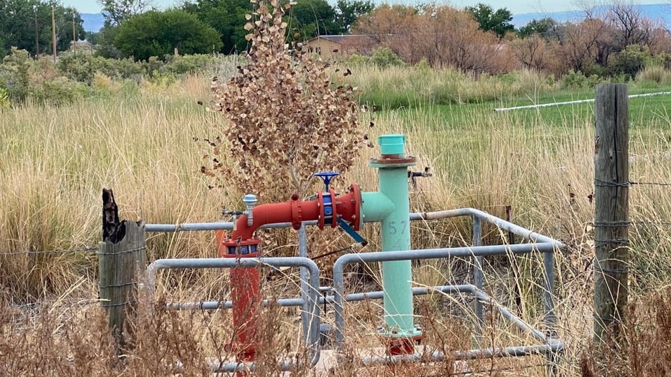 Wasserpumpe im Grand Valley