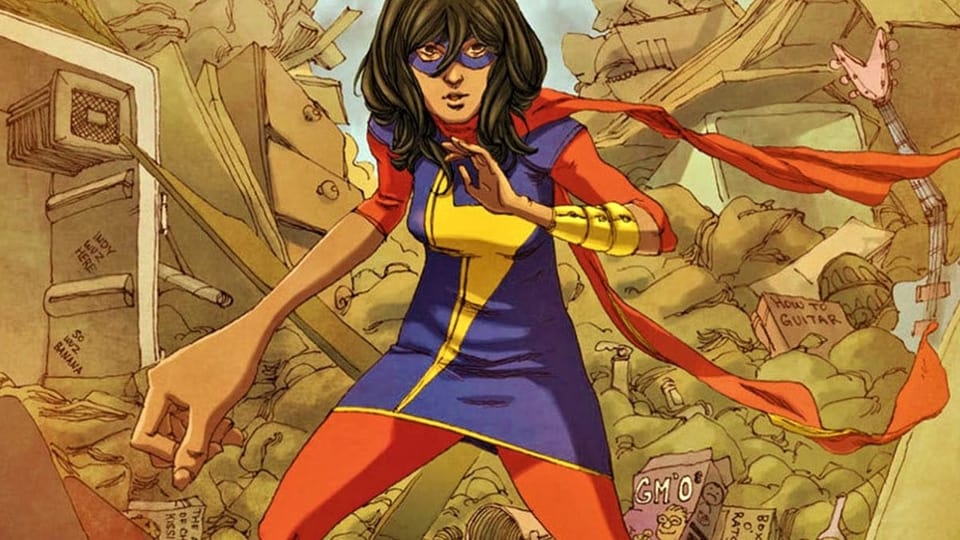 Ms Marvel kampfbereit