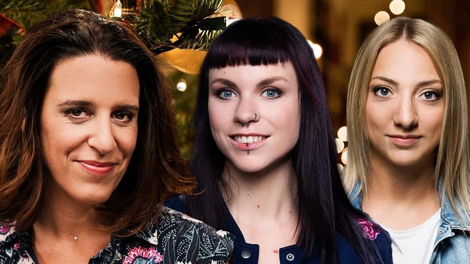 Rahel Giger, Rika Brune und Anna Zöllig 
