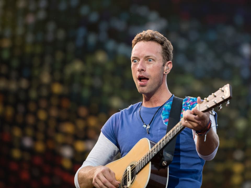 Coldplay live aus dem Letzigrund.