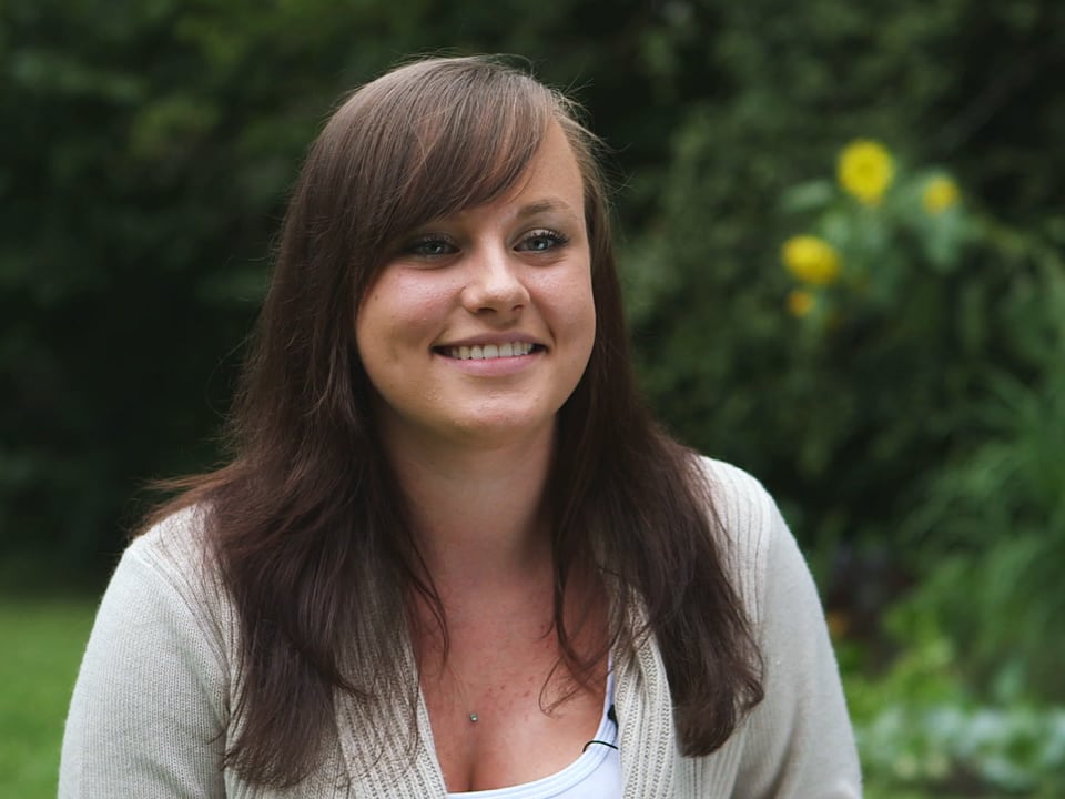 Kataryna: Kataryna beim Interview.