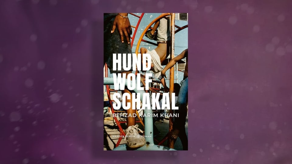Buchcover mit dem Titel: Behzad Karim Khani. Hund, Wolf, Schakal.