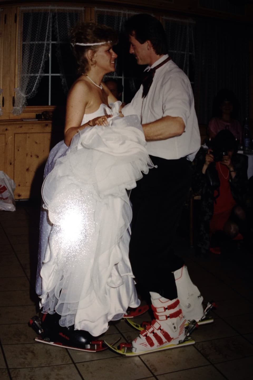 Hochzeitstanz vor 25 Jahren.