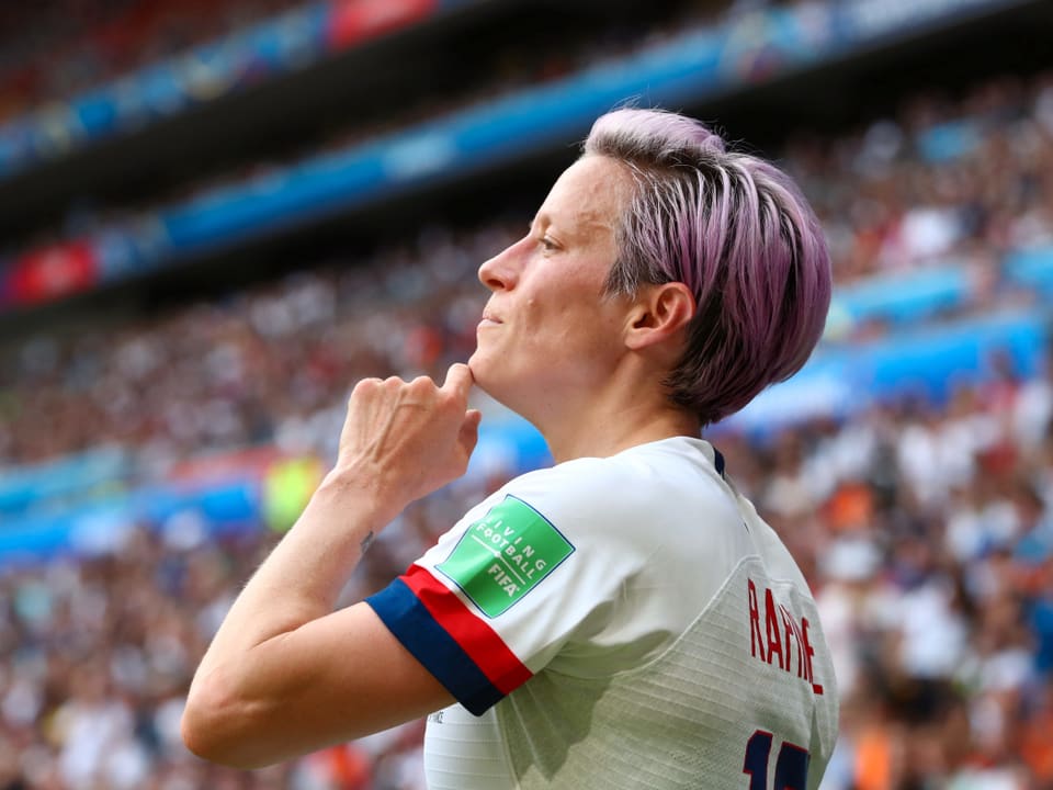 Aushängeschild der US-Frauen Megan Rapinoe.