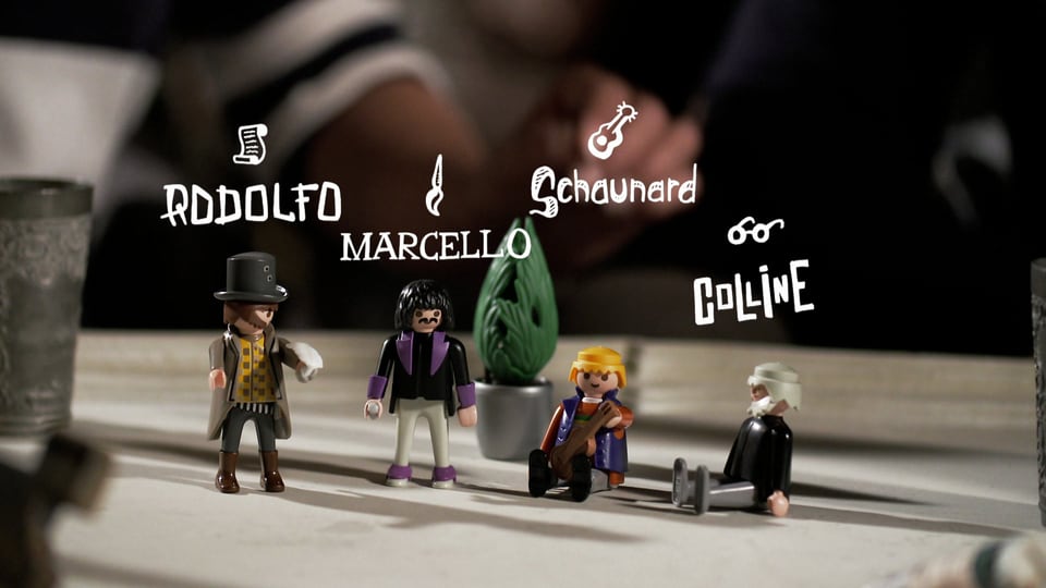 Playmobil-Figuren erklären «Turandot».