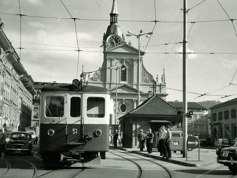 Bahnhofplatz Bern 1964