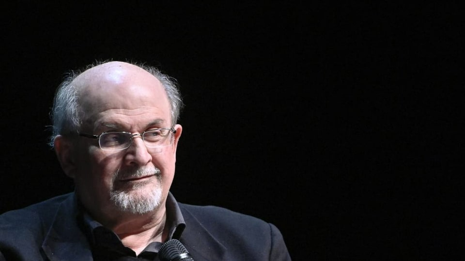 Autor Salman Rushdie am 16. November 2019 bei der Präsentation seines neuen Romans «Quichotte» im Volkstheater in Wien.