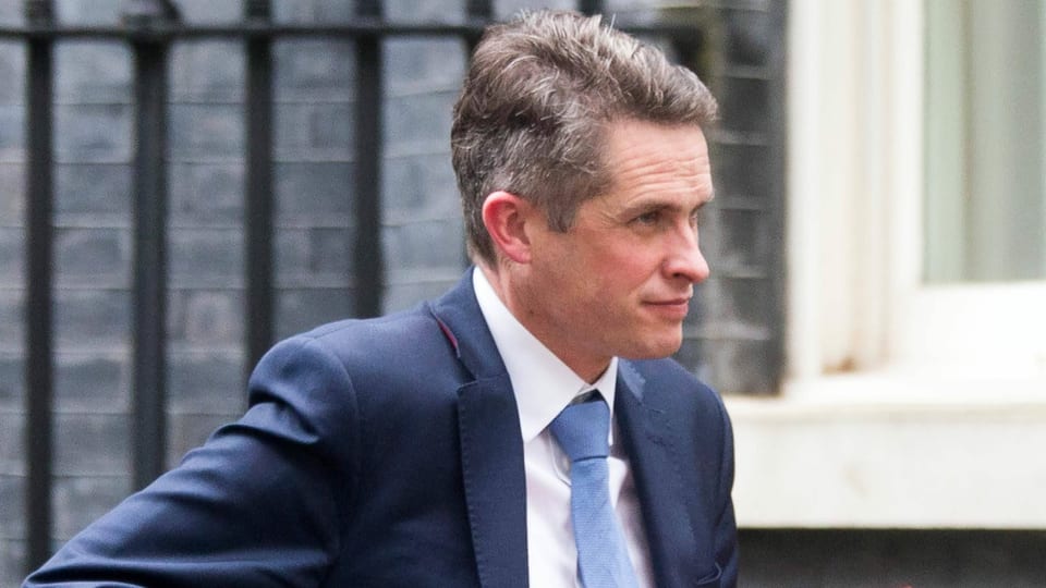 Der frühere Verteidigungsminister und heutige Bildungsminister Gavin Williamson.