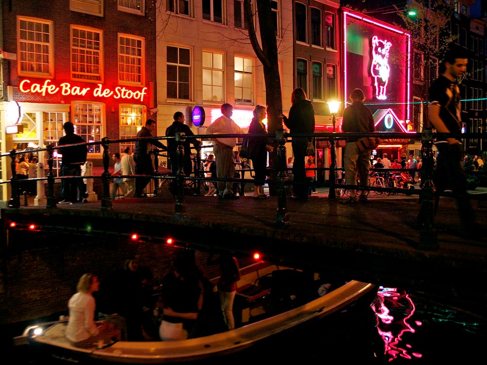 Rotlichtviertel in Amsterdam