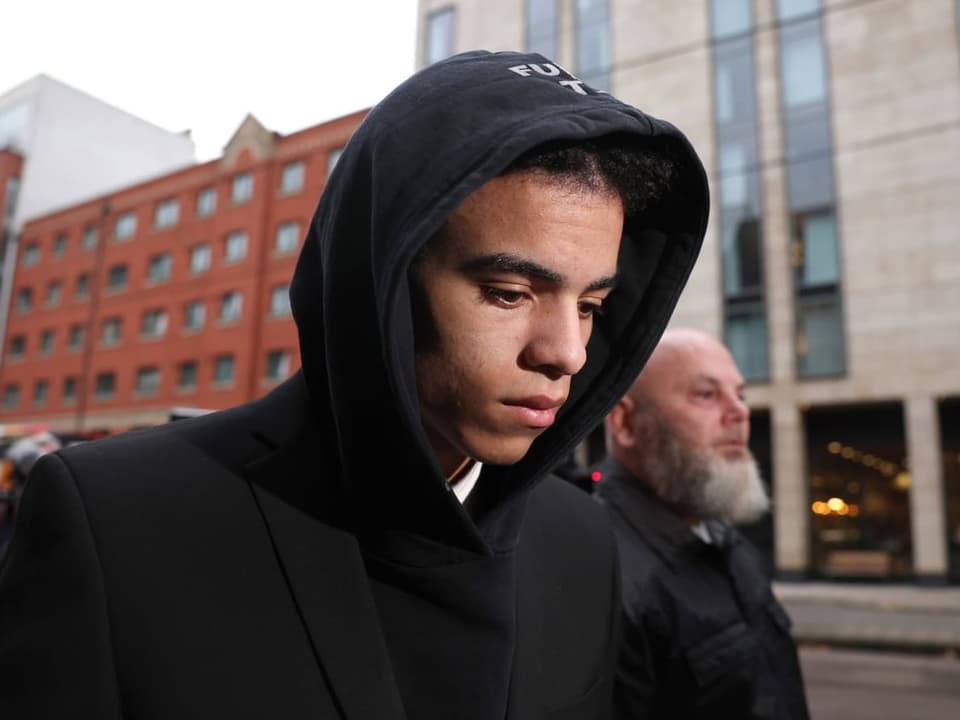 Nicht mehr Gegenstand von Ermittlungen Mason Greenwood.