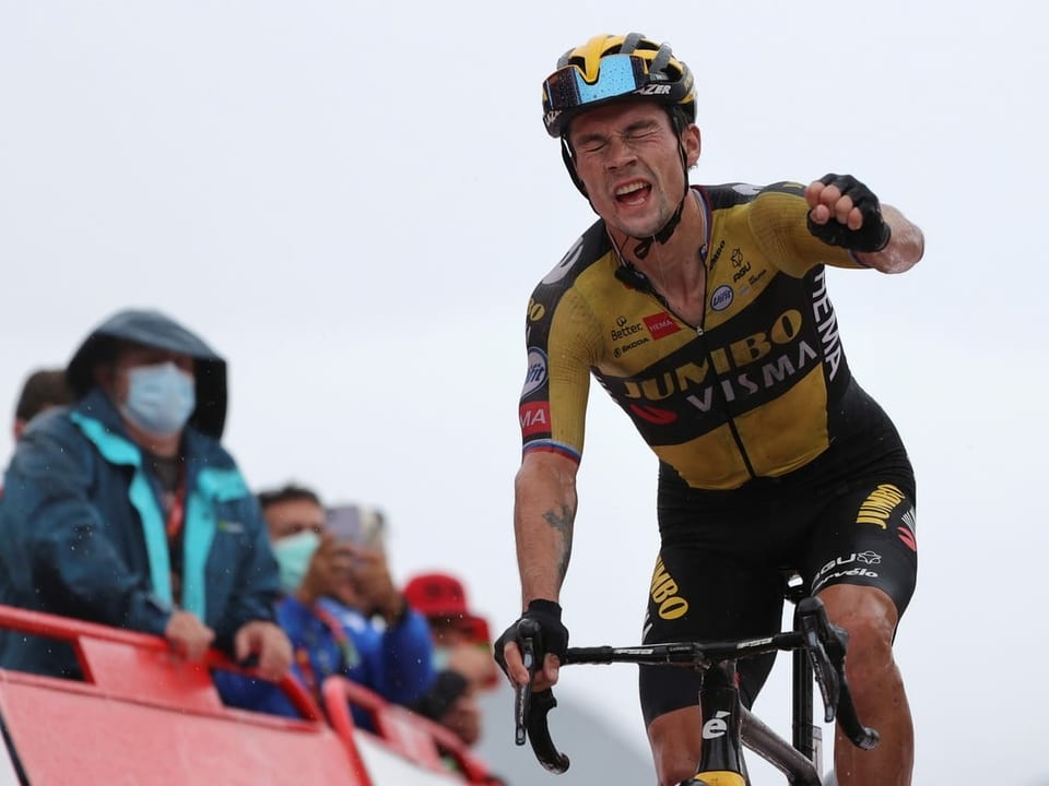 Primoz Roglic hat das Vuelta-Triple wieder fest im Blick.