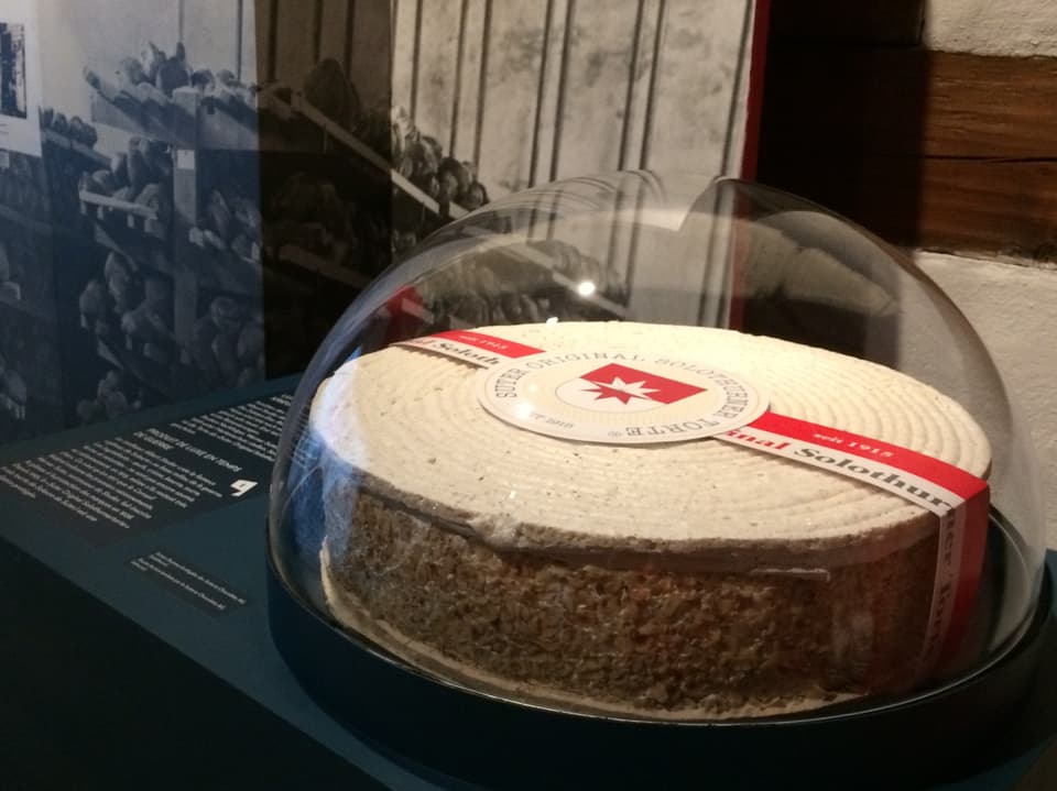 Eine Solothurner Torte im Museum