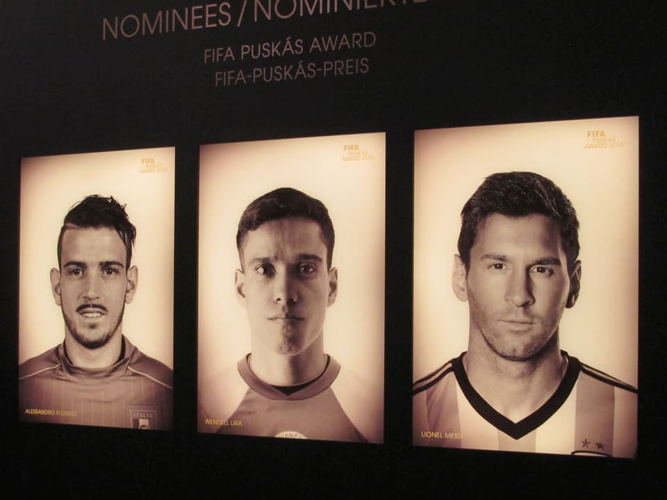 Portraits der nominierten Fussballer
