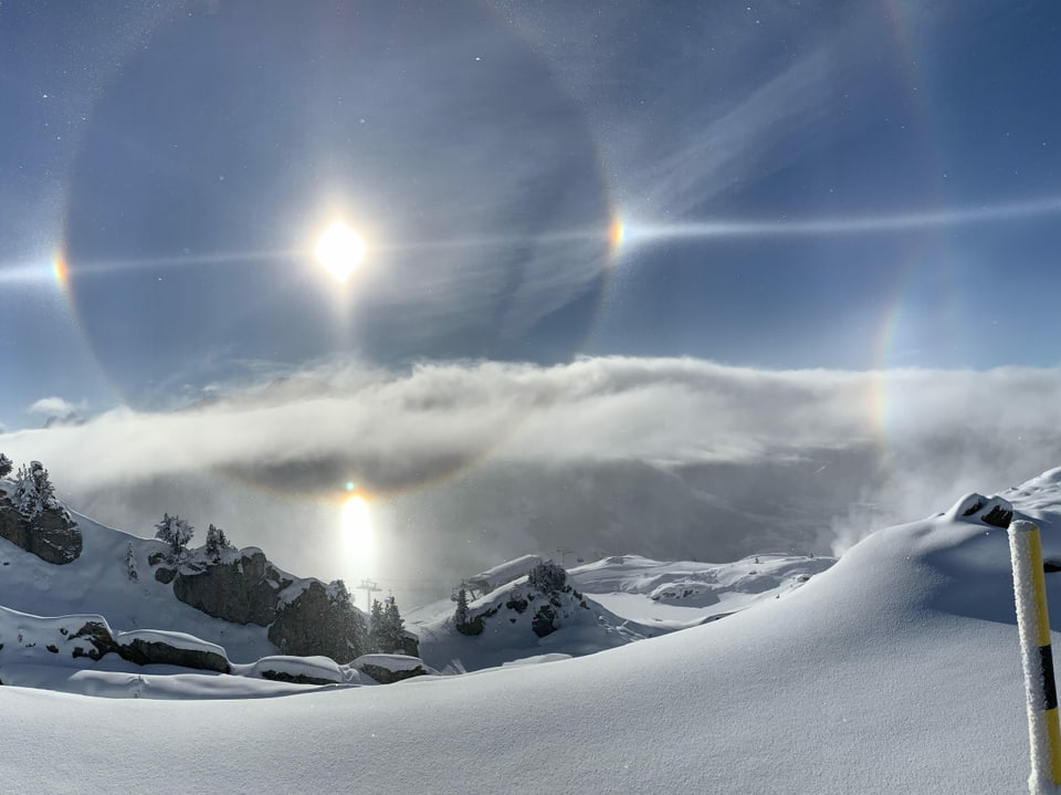 Optische Phänomene Spektakuläres Lichtspiel am Himmel Meteo SRF Optische Phänomene Spektakuläres Lichtspiel am Himmel Meteo SRF