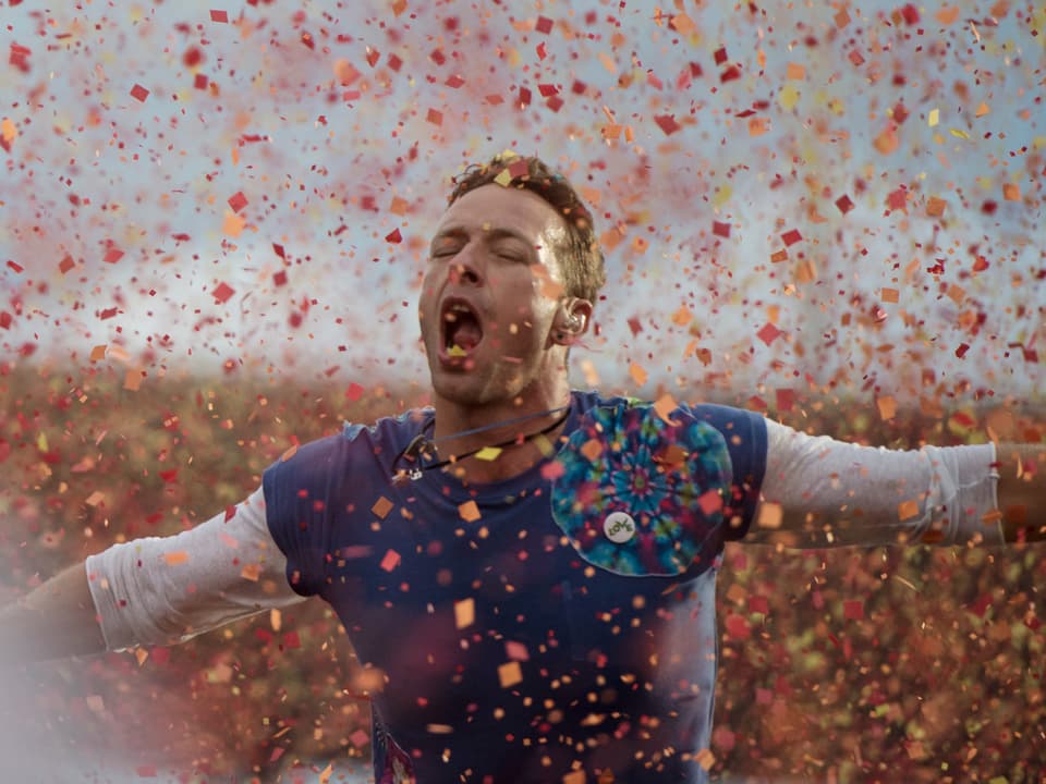 Coldplay boten im Zürcher Letzigrund-Stadion nicht nur ein musikalisches Feuerwerk.