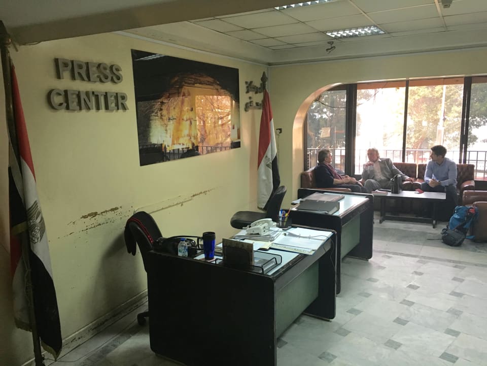 Pressezentrum in Kairo