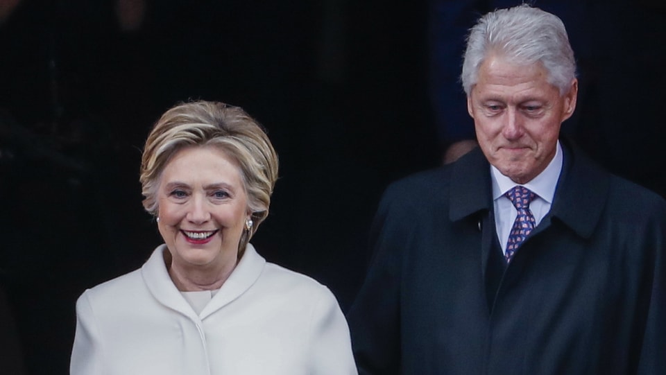 Hillary und Bill Clinton. 
