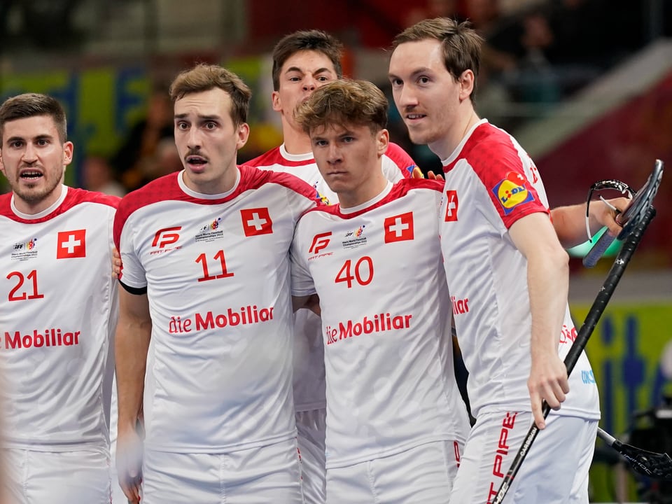 I giocatori svizzeri sono soddisfatti.