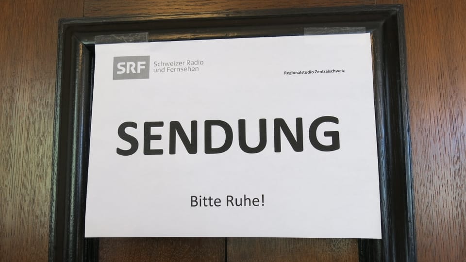 SRF Zentralschweiz ist auf Sendung.