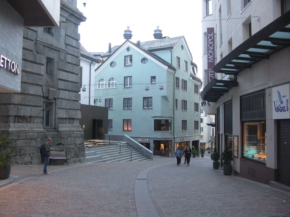 Fussgängerzone St. Moritz