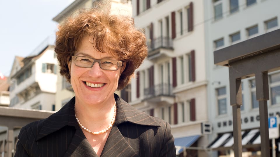 Die Grüne Zürcher Stadträtin Ruth Genner