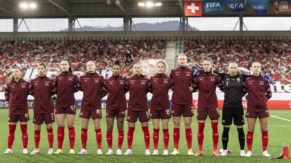 Schweizerische Nationalmannschaft der Frauen.