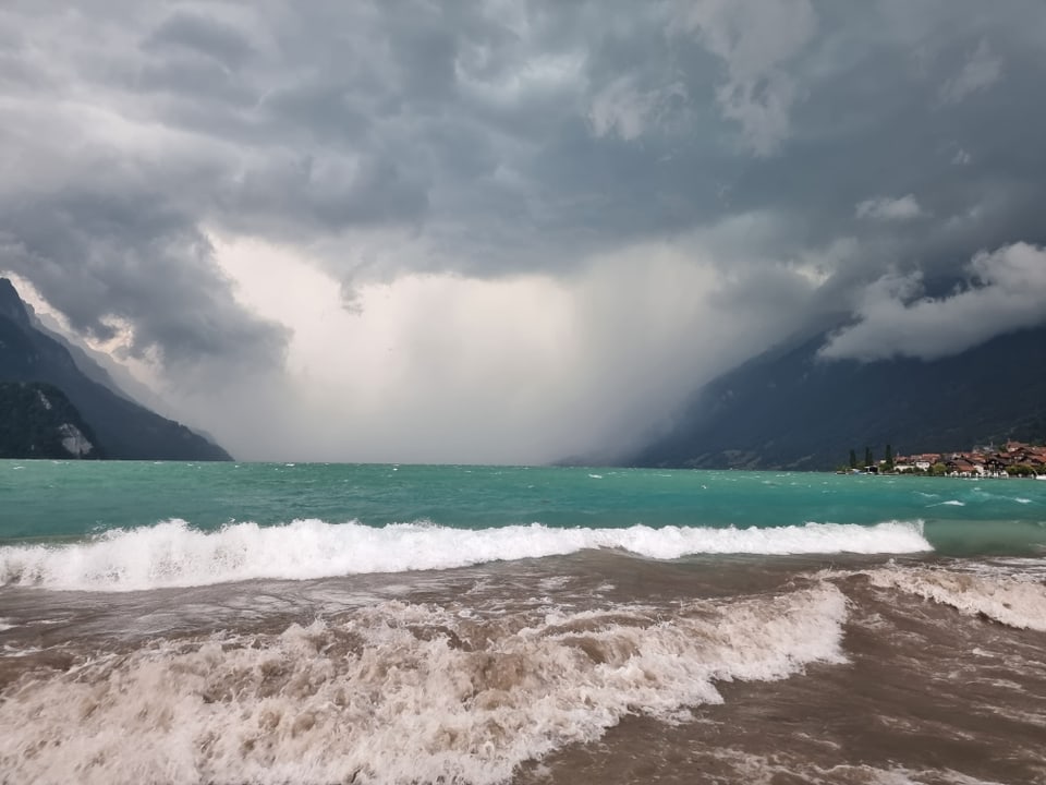 Bild aus Richtung Brienz nach Interlaken 