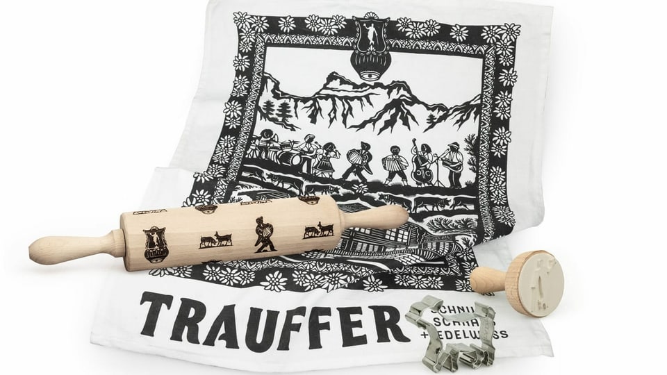 Trauffer Wallholz und Guetzli-Form