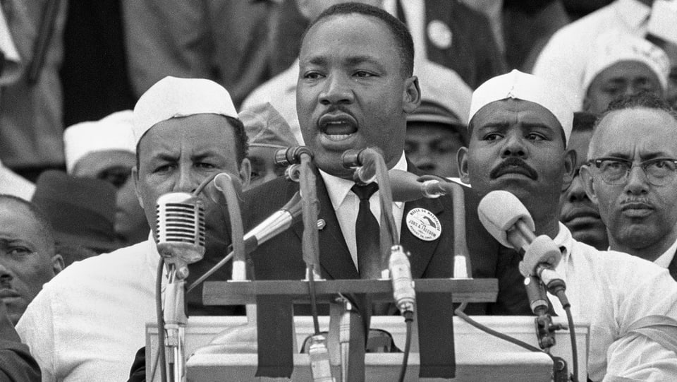 Martin Luther King am 28. August 1963: «I Have a Dream»