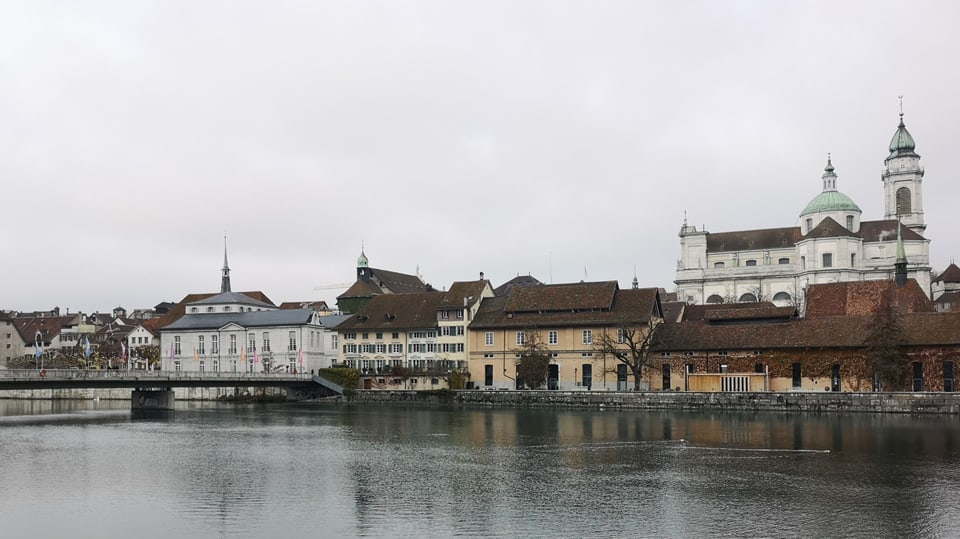 Silhouette Stadt Solothurn