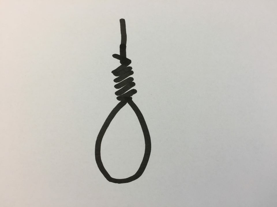 Zeichnung einer Schlinge
