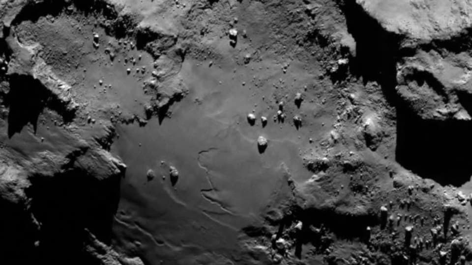 Ausschnitt des Kometen «Chury»
