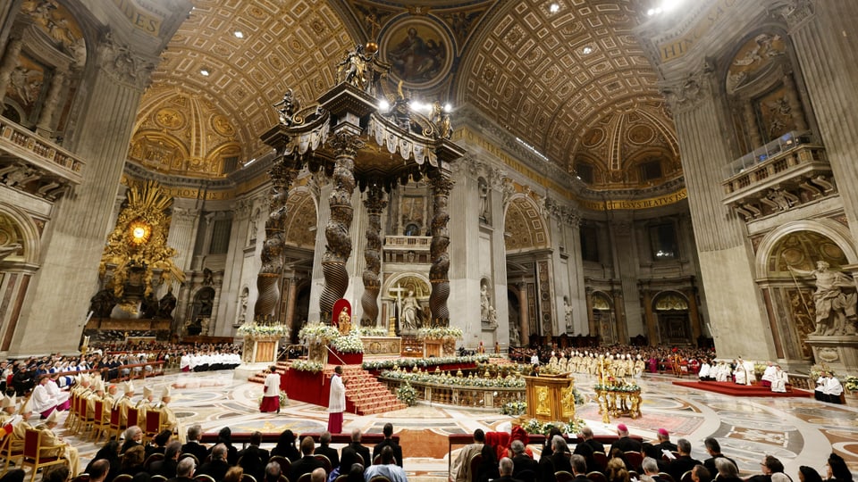 View of St. Peter's Basilica.